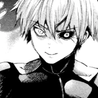🖤 Ken Kaneki Tokyo Ghoul Anime, Manga, Ghoul, Tokyo Ghoul, Ken Kaneki, Kaneki, Personnage Anime telegram sticker