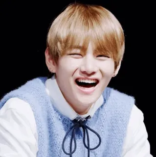 😂 V K-pop, BTS, Taehyung, Idol, Cantor, Celebridade telegram sticker