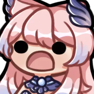 😦 Sangonomiya Kokomi Genshin Impact Anime, Spiel, Genshin Impact, Kokomi, Sangonomiya Kokomi whatsapp sticker