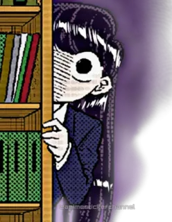 KOMI SAN @animestickerchannel telegram stickers