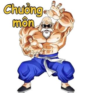 2️⃣ Master Roshi Dragon Ball Chưởng môn Muten Roshi, Dragon Ball, Anime, Manga, Artes Marciales, Peleas, Dibujos Animados, Personaje whatsapp sticker