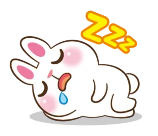 Molly The Rabbit by YAYANG telegram stickers