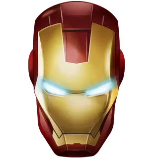 😡 Iron Man Iron Man, Marvel, superhero, mask, comics, Avengers telegram sticker