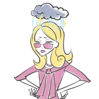 BBMLegallyBlonde telegram stickers