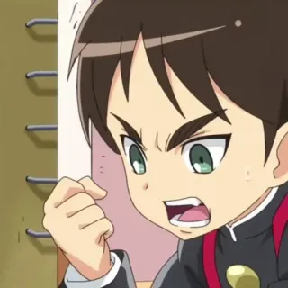 🕶 Eren Yeager Attack on Titan Eren Yeager, Attack on Titan, Anime, boos, Manga, Fanart telegram sticker