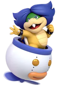 🚗 Ludwig Von Koopa Super Mario Bros Ludwig Von Koopa, Koopa Kid, Super Mario Bros, Videogame personage telegram sticker