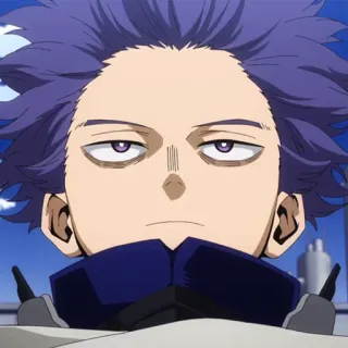 💜 Hitoshi Shinso My Hero Academia Anime, Personnage, Hitoshi Shinso, My Hero Academia whatsapp sticker