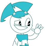 👋 Jenny Wakeman My Life as a Teenage Robot Desenho animado, Robô, Adolescente, Jenny Wakeman, Uma Robô Adolescente whatsapp sticker