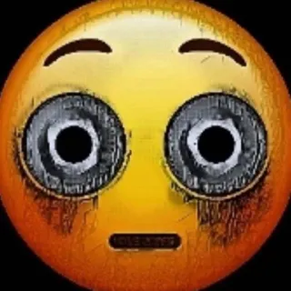 😳 Emoji, triste, depresso, stanco, esausto telegram sticker