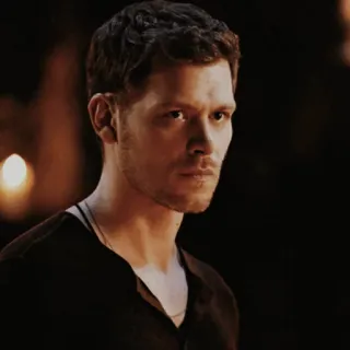 🍂 Klaus Mikaelson The Vampire Diaries เคลาส์, บันทึกแวมไพร์, โจเซฟ มอร์แกน, ลูกผสม, แวมไพร์, ดิ ออริจินัลส์ telegram sticker
