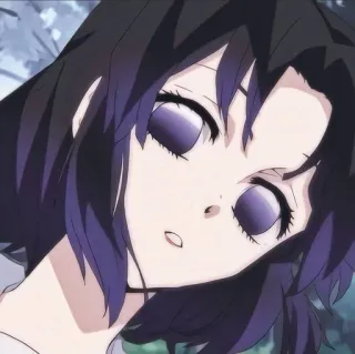 💗 Shinobu Kocho Demon Slayer Anime, Thanh Gươm Diệt Quỷ, Shinobu Kocho, Manga, Dễ thương, Nhân vật telegram sticker