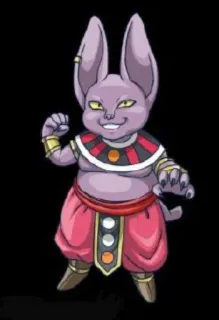 😁 Beerus Dragon Ball Beerus, Dragon Ball, Anime, Kartun, Karakter, Dewa Kehancuran whatsapp sticker