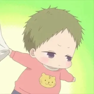 😭 Anime, Em bé, Dễ thương, Hoạt hình telegram sticker