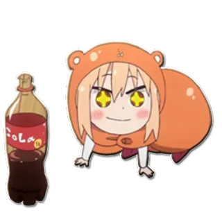 ✨ Cola cartoon, cola, anime, cute, kawaii, soda, drink, bottle telegram sticker
