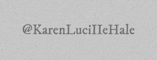 🥀 @KarenLucilleHale social media, username telegram sticker