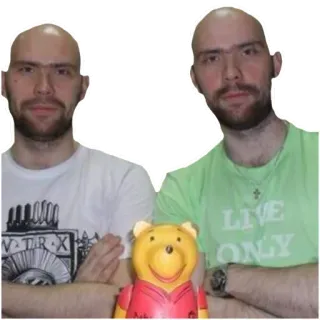 👥 LIVE ONLY мужчины, портрет, стикер telegram sticker