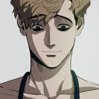 🌟 Yoon Bum Killing Stalking Horror, Manhwa, Stalking, Psychologisch, Anime, Manga, Yandere telegram sticker