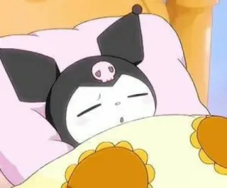 🖤 Kuromi Kuromi, Sanrio, Anime, Kawaii, Desenho animado whatsapp sticker