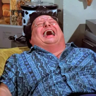 😀 George Costanza Seinfeld seinfeld, george costanza, risa, gracioso telegram sticker
