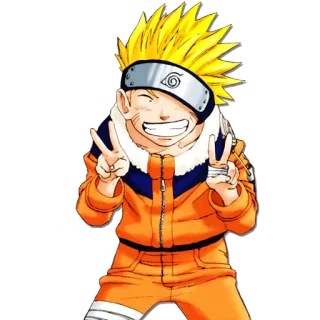 😁 Naruto Uzumaki Naruto アニメ, ナルト, うずまき, キャラクター, 忍者, 漫画 telegram sticker