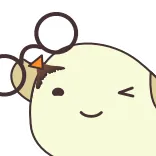 🥸 cartoon, cute, kawaii, winking, happy telegram sticker