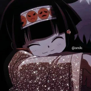 🌟 aniki อนิเมะ, ประกาย, น่ารัก, ตัวละคร, ภาพประกอบ telegram sticker