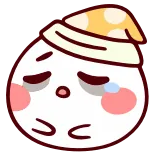 😴 sedih, mengantuk, menangis, air mata, lucu, wajah whatsapp sticker