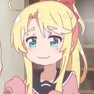 🎐 anime, chica, linda, dibujos animados, personaje, ilustración telegram sticker
