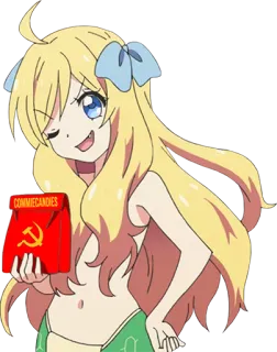 Commie Anime Girls telegram stickers