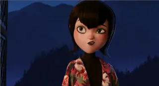 🌸 Mavis Hotel Transylvania Mavis, Hôtel Transylvanie, vampire, dessin animé, animation telegram sticker