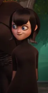 😊 Mavis Dracula Hotel Transylvania dessin animé, vampire, animation, personnage de film telegram sticker