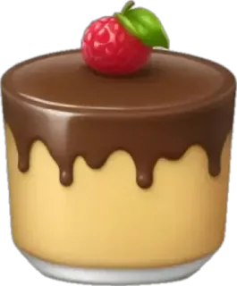 🤩 cake, dessert, chocolate, raspberry, sweet telegram sticker
