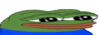 ☺️ Pepe the Frog Pepe, frog, meme, Internet meme telegram sticker