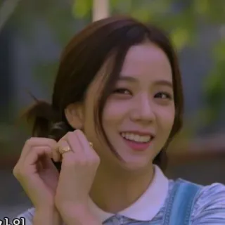 🥰 나의 wanita, gadis, tersenyum, korea, imut whatsapp sticker