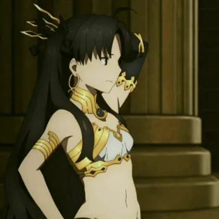 😓 Ishtar Fate/Grand Order Anime, Personaje, Ficción, Videojuego, Fate, Ishtar telegram sticker