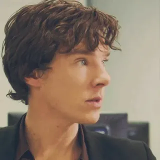 ⏳ Benedict Cumberbatch Sherlock 베네딕트 컴버배치, 셜록, 배우, 인물사진, 남성, 유명인 telegram sticker