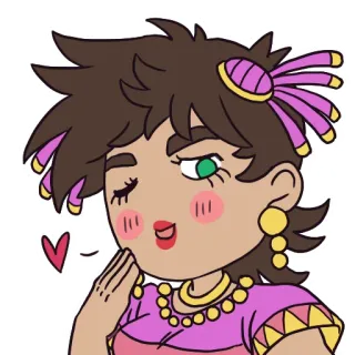 Cute Jojo´s by Gamusaur whatsapp stickers