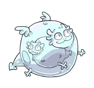 DragonBuns (KODA) whatsapp stickers