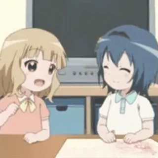 🤗 Anime, Ragazze, Cartoni animati, Amicizia, Carino telegram sticker