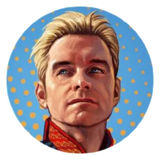 😐 Homelander The Boys superhero, villain, Homelander, The Boys, comic, tv show telegram sticker