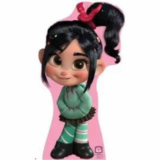 🦋 Vanellope von Schweetz Wreck-It Ralph Vanellope, Disney, Wreck-It Ralph, cartoon, sticker whatsapp sticker
