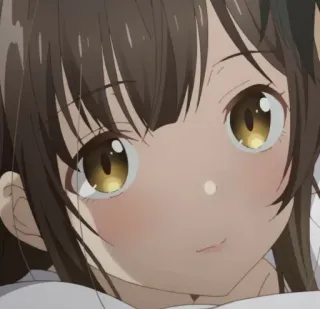😳 アニメ, 女の子, 可愛い, ポートレート telegram sticker