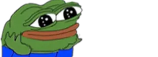 🙂 Pepe the Frog Pepe, frog, meme, sad, internet culture telegram sticker