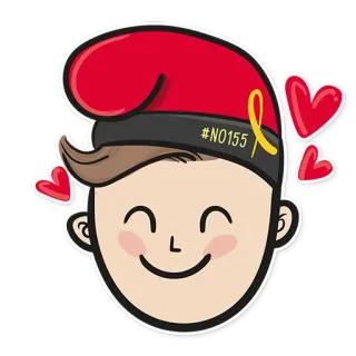😚 #NO155 Catalogna, indipendenza, politica, cartoni animati, cappello, personaggio, emoticon whatsapp sticker