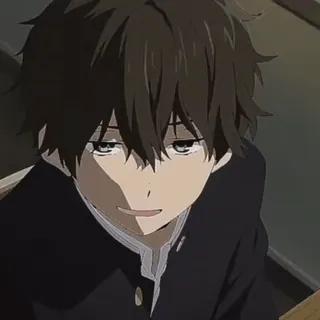 🪃 Houtarou Oreki Hyouka Anime, Chico, Hyouka, Houtarou Oreki, Personaje whatsapp sticker