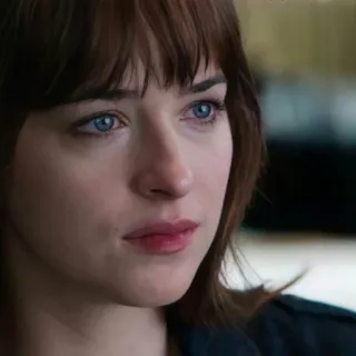 😐 Dakota Johnson wanita, aktris, selebriti, potret telegram sticker