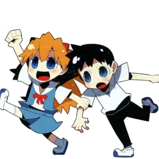 🔹 Asuka Langley Soryu Evangelion Anime, Manga, Personajes, Chibi, Asuka, Evangelion, Kawaii telegram sticker