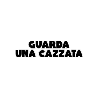 😀 GUARDA UNA CAZZATA italian, insult, offensive whatsapp sticker