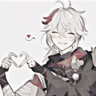🌟 Kaedehara Kazuha Genshin Impact Anime, Genshin Impact, Kaedehara Kazuha, Personagem, Video game telegram sticker