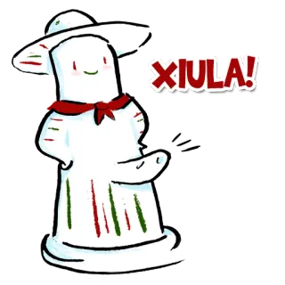 😏 XIULA! whatsapp sticker